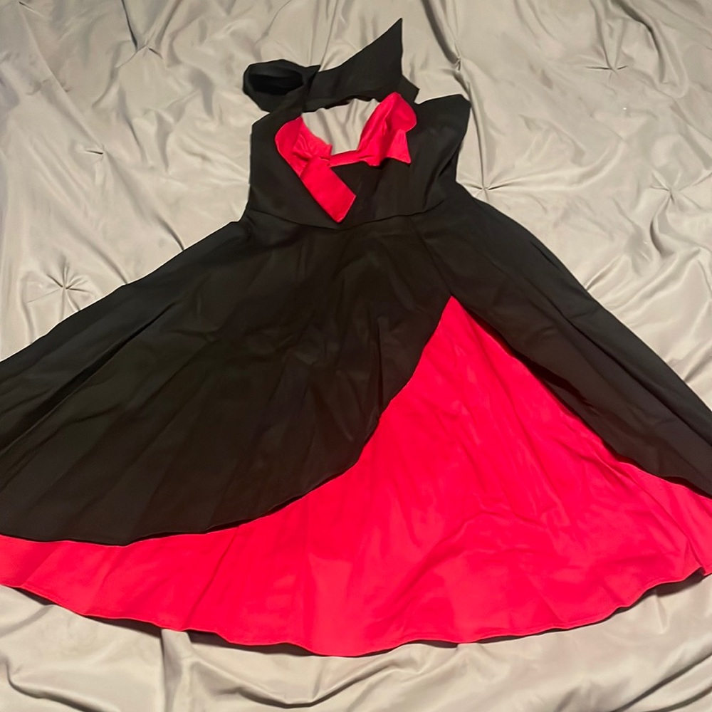 Halter dress rockabilly style